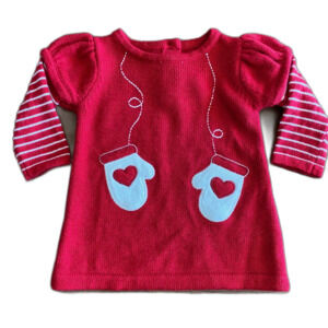 Crazy 8's Red Sweater Dress Girls' 3-6 Months